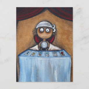 Fortune Teller Postcard Postkarte