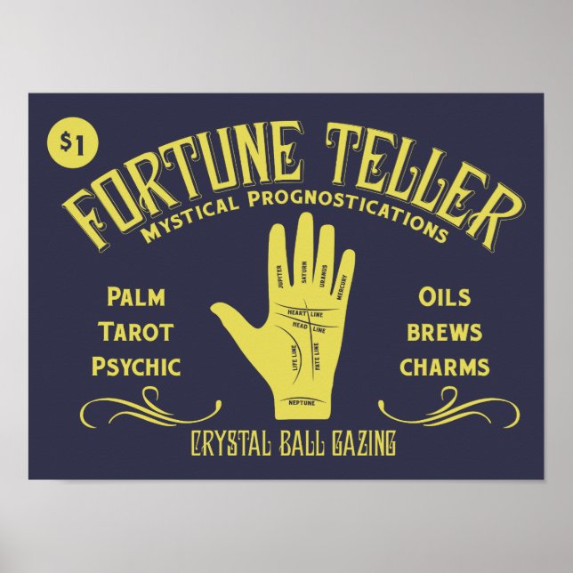 Fortune Teller Poster (Vorne)
