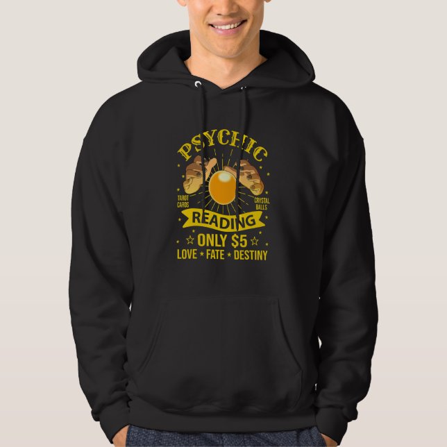 Fortune Teller Psychic Tarot Reader Circus Hoodie (Vorderseite)