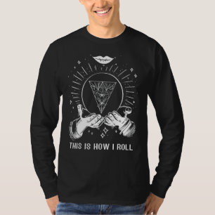 Fortune Teller Psychische Hand Kristall Ball Mysti T-Shirt
