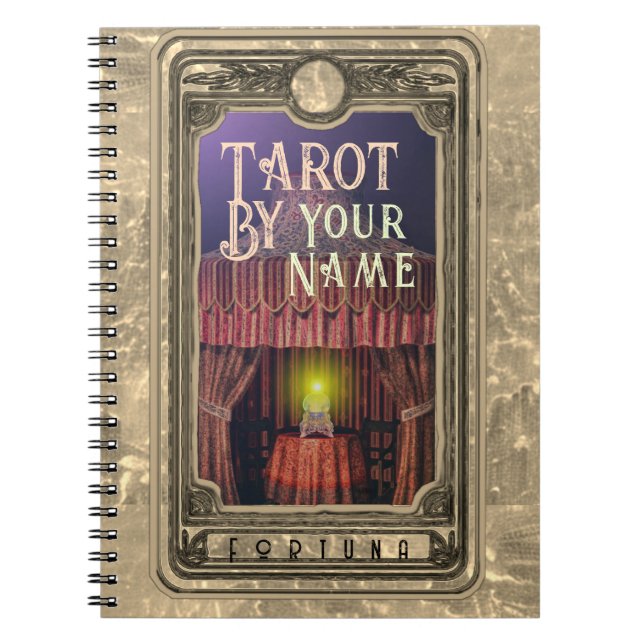 Fortune Teller Tarot Cards Notizblock (Vorderseite)