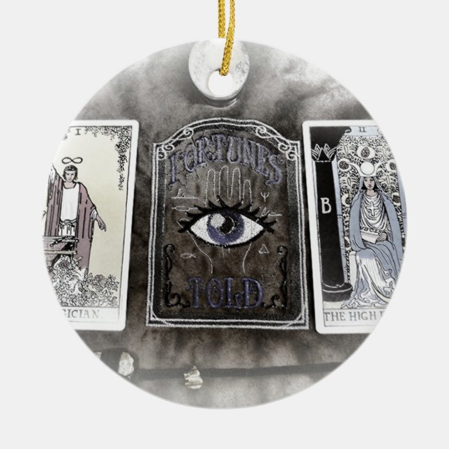 Fortunes Told Keramikornament (Vorne)