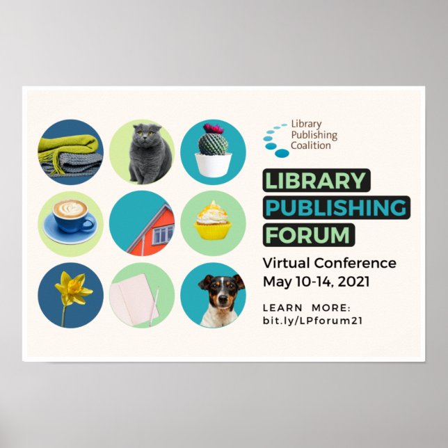Forum 2021 für Bibliotheksveröffentlichung - 19" x Poster (Vorne)