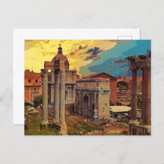 Forum Romanum Architecture Italien #2 Postkarte