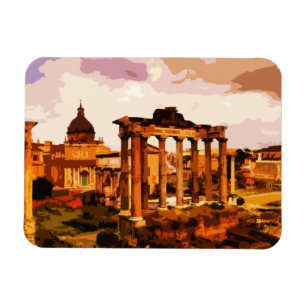 Forum Romanum Architektur Italien Magnet