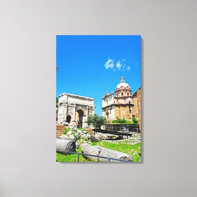 Forum Romanum Leinwanddruck (Vorderseite)