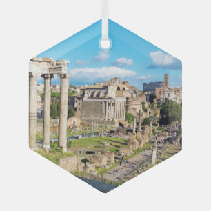 Forum Romanum Ornament Aus Glas