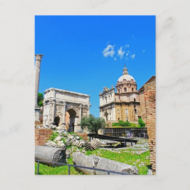 Forum Romanum Postkarte (Vorderseite)