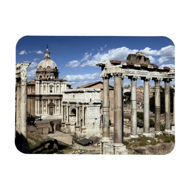 Forum Romanum, Rom, Italien Magnet (Horizontal)
