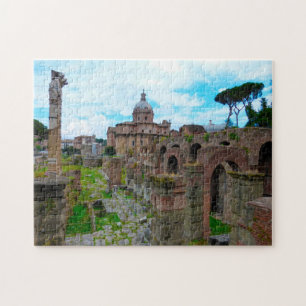 Forum Romanum , Rom, Italien. Puzzle