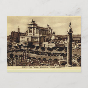 Forum und Gedenkstätte Vittorio Emanuele II Postkarte