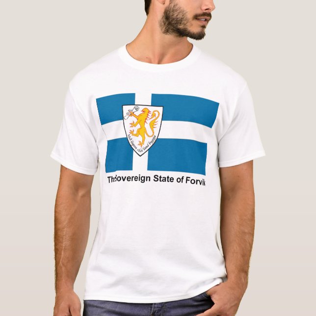 Forvik Flaggen-T - Shirt (Vorderseite)