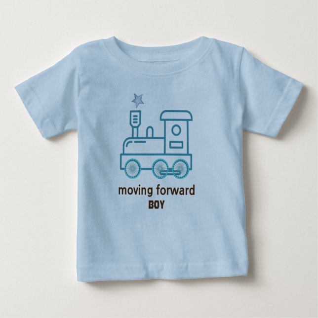 Forward Baby Boy T - Shirt Blue (Vorderseite)
