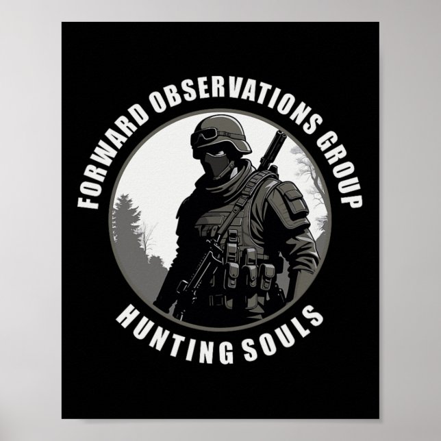 Forward Observations Group. Soule im Voraus Poster (Vorne)