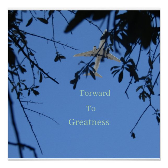 Forward to Greatness Glossy Poster (Vorderseite)