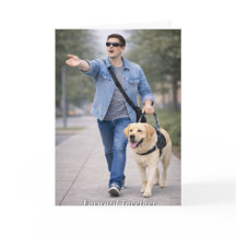 Forward Together – Guide Dog Team Graduation Card