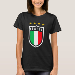 Forza Azzurri Italia Jersey 2021 Football Funs T-Shirt