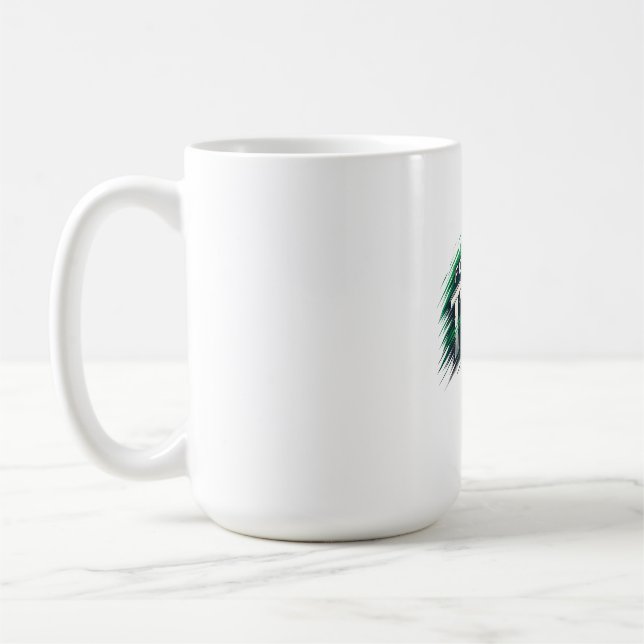 Forza Italia Design mit dynamischer Wirkung Kaffeetasse (Links)