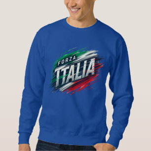 Forza Italia Design mit dynamischer Wirkung Sweatshirt
