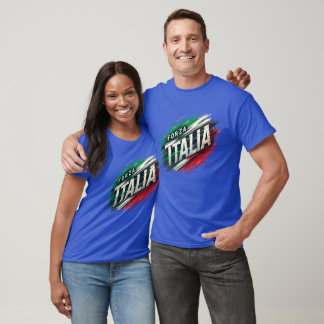 Forza Italia Design mit dynamischer Wirkung T-Shirt