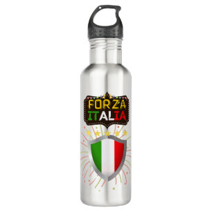 Forza Italia Edelstahlflasche
