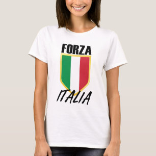 Forza Italia Flag Soccer T-Shirt