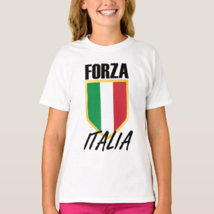 Forza Italia Flag Soccer T-Shirt