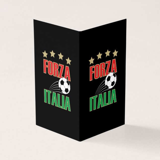 Forza Italia Fußball Italien (Vorderseite)