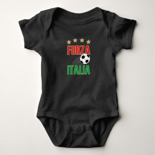 Forza Italia Fußball Italien Baby Strampler