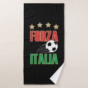 Forza Italia Fußball Italien Badehandtuch
