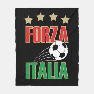 Forza Italia Fußball Italien Fleecedecke