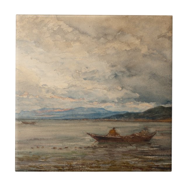 Fos, Environs de Martigues - Félix Ziem Fliese (Vorderseite)