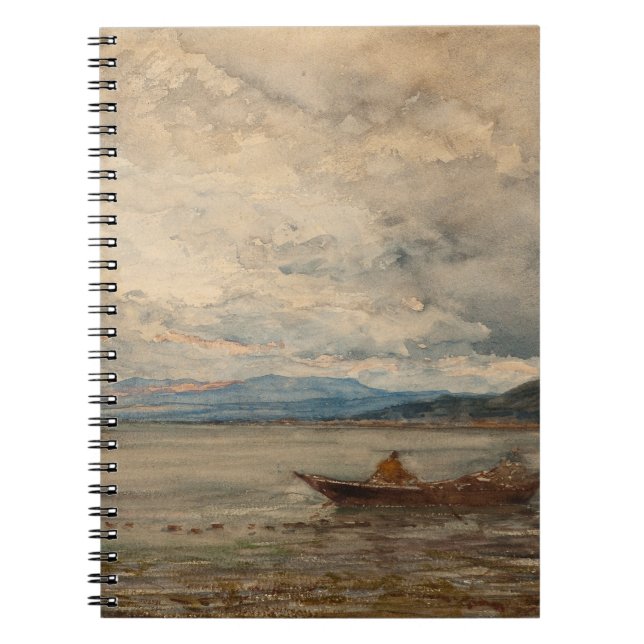 Fos, Environs de Martigues - Félix Ziem Notizblock (Vorderseite)