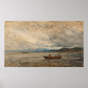 Fos, Environs de Martigues - Félix Ziem Poster