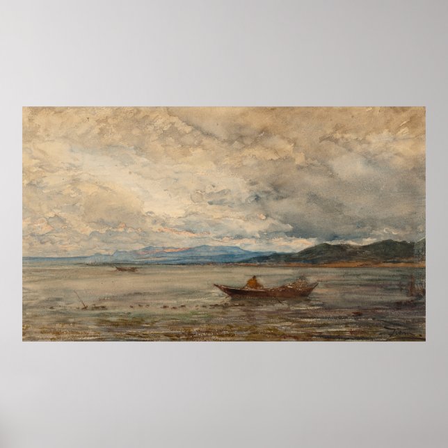 Fos, Environs de Martigues - Félix Ziem Poster (Vorne)