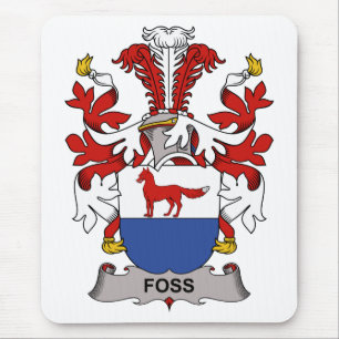 Foss Familienwappen Mousepad
