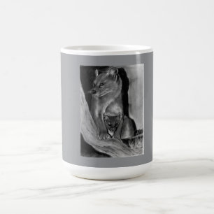 Fossa (Katze) Kaffeetasse