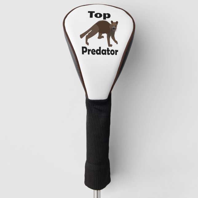 Fossa Madagaskar Fleischfresser Raubtier Golf Headcover (Vorderseite)