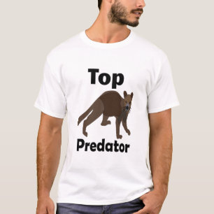 Fossa Madagaskar Fleischfresser Raubtier T-Shirt