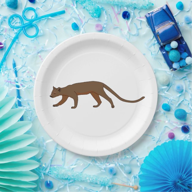 Fossa Pappteller (Party)
