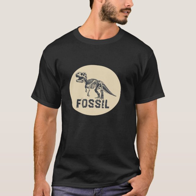 Fossil Dinosaur T-Shirt (Vorderseite)