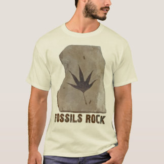 Fossil-Felsen für Paläontologen und Geologen T-Shirt