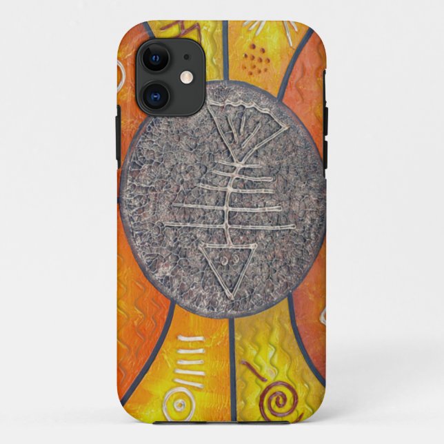 Fossil Fish iPhone5 Fall Case-Mate iPhone Hülle (Rückseite)