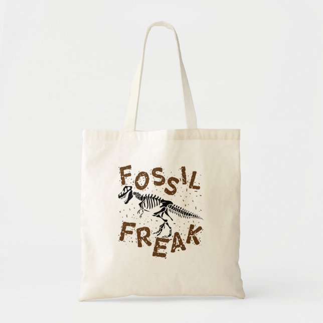 Fossil Freak Paleontology Dinosaurier Knochen Tragetasche (Vorne)