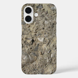 Fossil Hash Print iPhone 16 Hülle