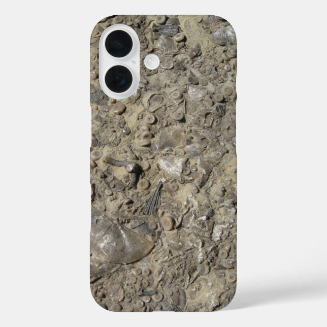 Fossil Hash Print Case-Mate iPhone Hülle (Rückseite)