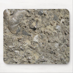 Fossil Hash Print Mousepad