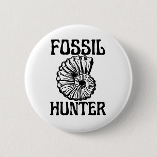 Fossil Hunter Button