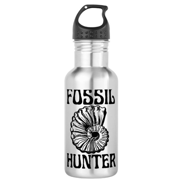Fossil Hunter Edelstahlflasche (Vorderseite)