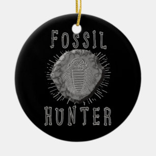 Fossil Hunter Fossil Jagdpaläontologe Keramik Ornament